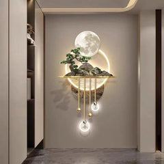 Lunar Serenity Bloom Wall Light