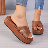 Open Toe Platform Sandals