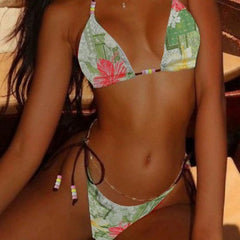 Isla Tropical Beaded Bikini