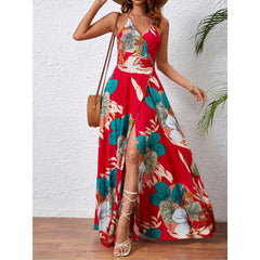 Sienna Tropic Wrap Maxi Dress