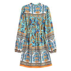 Cassiana Boho Mini Dress