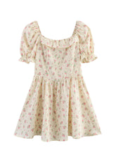 Celeste Cottagecore Floral Mini Dress