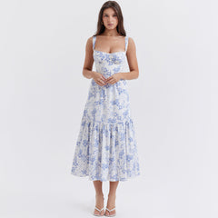 Isabelle Toile Midi Dress