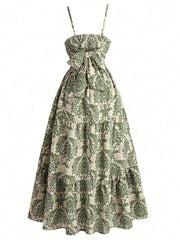 Lila Garden Tapestry Sundress