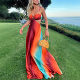 Solara Sunset Maxi Dress