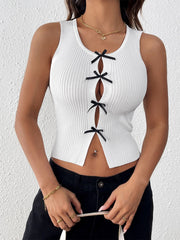 Daphne Cutout Ribbed Tank Top