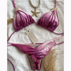 Selena Citrus Shell Bikini