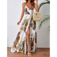 Sienna Tropic Wrap Maxi Dress