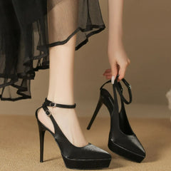Point Toe Stiletto Pumps