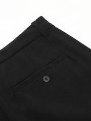 Men's High Waist Slim Bootcut Pants