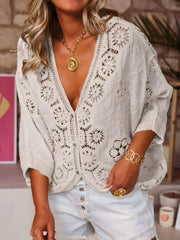 Del Mar Vintage Crochet Top