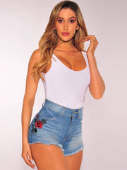 Roxie Rose Denim Shorts