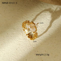 Aurora Raw Quartz Statement Ring