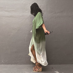 Sienna Ombre Kaftan Midi Dress