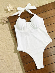 Camila Lace Halter One-Piece