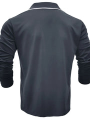 Men's Classic Long Sleeve Polo Shirt