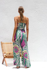 Zahara Boho Cutout Maxi Dress