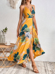 Sienna Tropic Wrap Maxi Dress