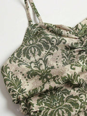 Lila Garden Tapestry Sundress