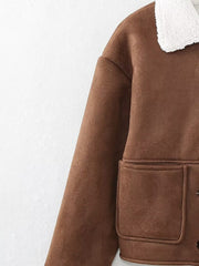 Clara Sherpa-Lined Jacket