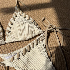 Zahara Sunset Lace-Up Bikini