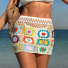 Marisol Crochet Cover Up Skirt