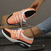Breathable Mesh Round Toe Athletic