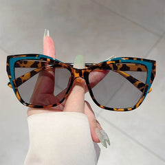 Square Frame Sunglasses with Tinted Lenses