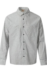 Men's Plaid Button Up Long Sleeve Shirt