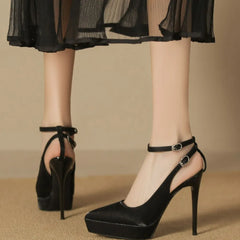 Point Toe Stiletto Pumps