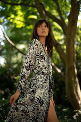 Saffron Coastal Kimono