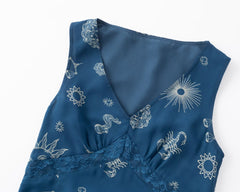 Selene Cosmic Midi Dress