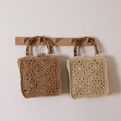 Isabella Crochet Bamboo Tote