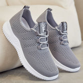 Breathable Mesh Lace Up Athletic