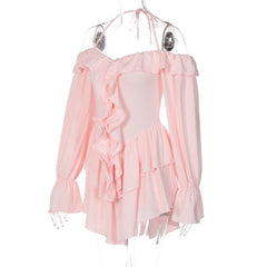 The Juliette Ruffle Mini Dress