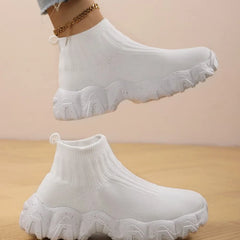 Round Toe Platform Athletic