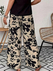 Island Escape Floral Drawstring Pants