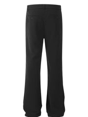 Men's High Waist Slim Bootcut Pants