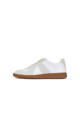 Contrast Round Toe Flats Sneakers