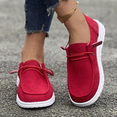 Round Toe Flat Slip-Ons