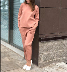 Anita Sweater + Pants Suit
