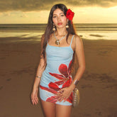 Leilani Island Bloom Mini Dress