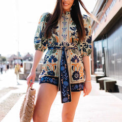 Morayo Floral Romper