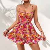 Lola Sunset Floral Romper