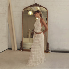 Mia Halter Top & Skirt Set