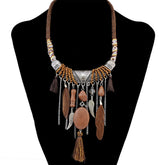 Earthly Gypsy Statement Long Necklace