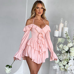 The Juliette Ruffle Mini Dress