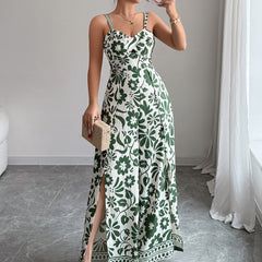 Isla Botanical Maxi Dress
