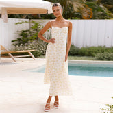 Golden Light 'Isla' Ditsy Floral Slip Dress