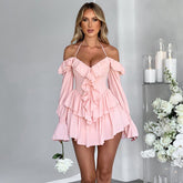 The Juliette Ruffle Mini Dress